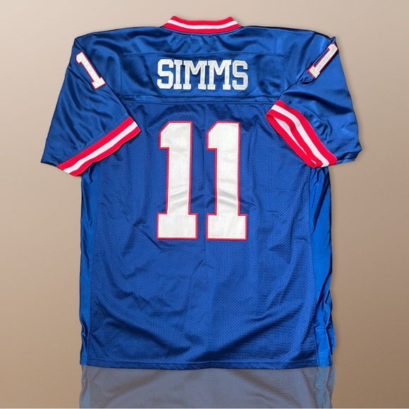 Vintage Phil Simms NY Giants 1986 Spider Tribute Jersey - Picture 2 of 7